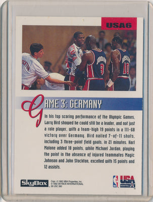 SkyBox 1992-1993 USA The Road To Gold #USA6 Larry Bird