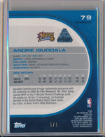 Topps 2005-2006 Finest Superfractor #79 Andre Iguodala 1/1