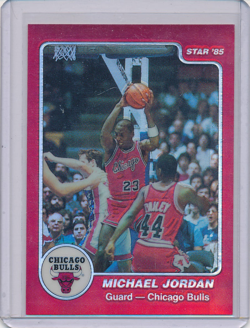 Topps 1996-1997 Finest Reprint Refractor #101 Michael Jordan
