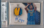 Panini 2012-2013 Immaculate Collection Numbers Parallel #134 Anthony Davis 11/23 / BGS Grade 9 / Auto Grade 10