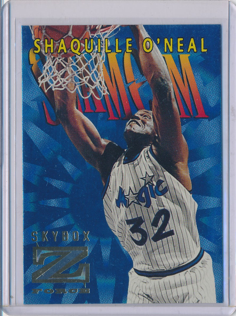 SkyBox 1996-1997 Z-Force Slam Cam #SC9 Shaquille O'neal