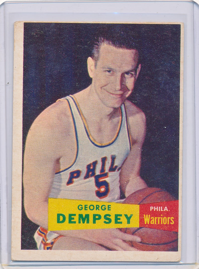 Philadelphia Warriors  #60 George Dempsey