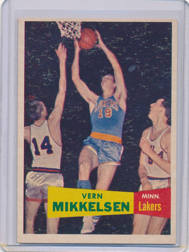 Minneapolis Lakers  #28 Vern Mikkelsen
