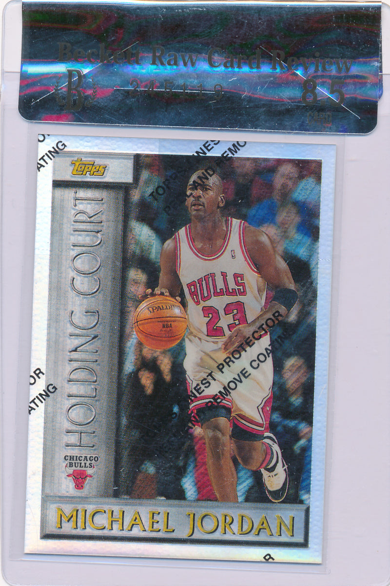 Topps 1996 Holding Court  #HC2 Michael Jordan