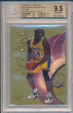 SkyBox 1998-1999 E-X Century Essential Credentials Future #14 Shaquille O'neal 49/77 / BGS Grade 9.5