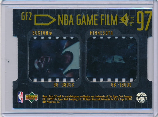 Upper Deck 1996-1997 SP  NBA Game Film #GF2 Kevin Garnett