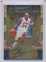 Panini 2017-2018 Championship Hall 5X NBA Champion #HCKBR Kobe Bryant 33/35