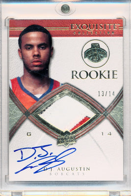 Upper Deck 2008-2009 Exquisite Collection Rookie Parallel #63 D.J. Augustin 13/14