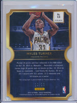 Panini 2015-2016 Select Gold Diecut Auto #13 Myles Turner 10/10