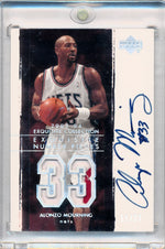 Upper Deck 2003-2004 Exquisite Collection Number Piece Autographs #NP-AM Alonzo Mourning  11/33