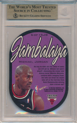 SkyBox 1997-1998 EX 2001 Jambalaya #6/15JB Michael Jordan  / BGS Grade 9.5