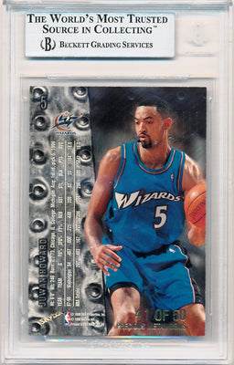 Skybox 1998-1999 Metal Universe Championship Precious Metal Gems #5 Juwan Howard 41/50 / BGS Grade 9