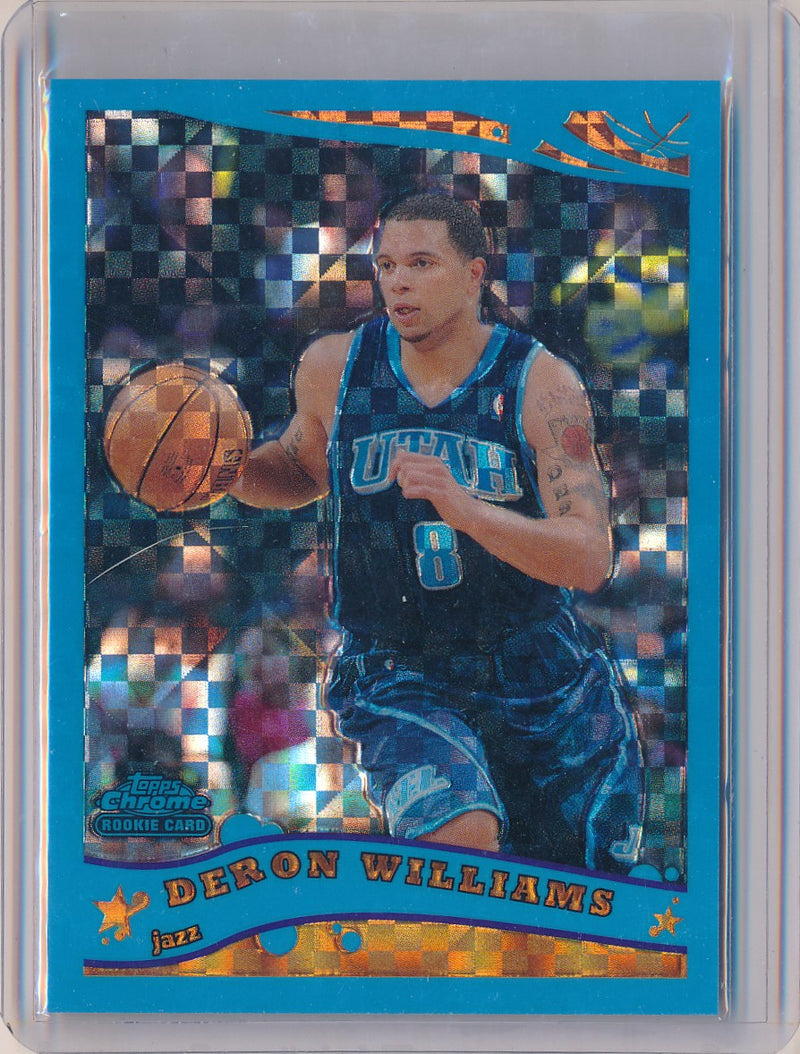 Topps 2005-2006 Chrome Refractor #200 Deron Williams 29/90