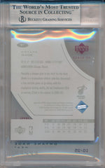 Upper Deck 2003-2004 UD Glass Crystal #97 Dwyane Wade 10/25 / BGS Grade 9