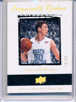 Upper Deck 2009-2010 Exquisite Collection Rookie Parallel #54 Tyler Hansbrough 22/50