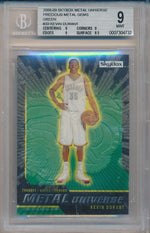 Upper Deck  2008-2009 SkyBox Metal Universe Precious Metal Gems #30 Kevin Durant 6/50 / BGS Grade 9