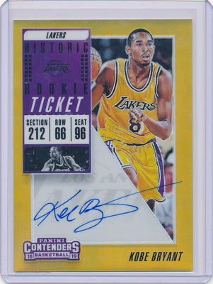 Lot Detail - 2018 PANINI DOMINION PEERLESS JERSEY PATCH AUTOGRAPH #12 KOBE  BRYANT 1/1 PLATINUM - BGS MINT 9, 10 AUTO.