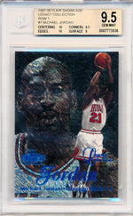 Fleer 1997-1998 Flair Showcase Legacy Collection Row 1 #1 Michael Jordan 36/100 / BGS Grade 9.5