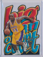 SkyBox 1996-1997 Z-Force Big Men On Court #8/10 Shaquille O'neal