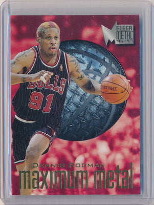 SkyBox 1996-1997 Metal Maximum Metal # Dennis Rodman 15/20