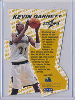 Fleer 1997-1998 Ultrabilities Superstar #8/20SS Kevin Garnett