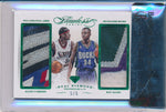 Panini 2014-2015 Flawless Emerald Dual Diamond Patches #DD-2K1 Allen Iverson/ Ray Allen 5/5 / BGS Grade 8.5