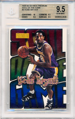 Skybox 1998 Premium Soul Of The Game #SG6 Kobe Bryant  / BGS Grade 9.5