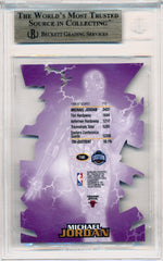 Topps 1997-1998 Stadium Club Triumvirate Luminescent #T9B Michael Jordan  / BGS Grade 9.5