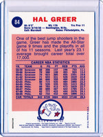 Topps 1996-1997 Finest Reprint Refractor #84 Hal Greer