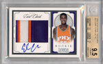 Panini 2009-2010 National Treasures Century Silver #213 Earl Clark 69/99 / BGS Grade 9.5 / Auto Grade 10