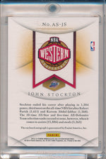 Panini 2012-2013 Immaculate Collection All Star Lineage #AS-JS John Stockton 3/10