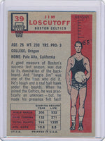 Boston Celtics  #39 Jim Loscutoff