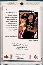 Upper Deck 2009-2010 Exquisite Collection Rookie Parallel #48 James Johnson 15/23