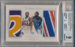 Panini 2014-2015 Flawless Ruby Dual Diamond Patches  #DD-SPK Kobe Bryant/ Kevin Durant 07/15 / BGS Grade 9