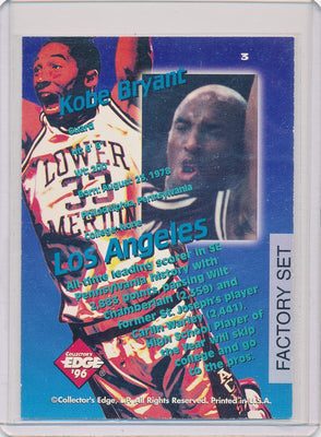 Edge 1996 Key Kraze  #3 Kobe Bryant