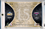 Upper Deck 2007-08 Exquisite Collection Exquisite Dual Number Pieces #EDN-AH Carmelo Anthony/Al Horford 3/15