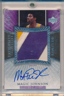 Upper Deck 2006-2007 Exquisite Collection Limited Logos #LL-MA Magic Johnson 10/50