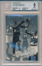 SkyBox 1999-2000 Autographics Basketball #93 David Robinson 1/50 / BGS Grade 8.5 / Auto Grade 10