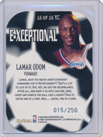 SkyBox 1999-2000 E-X E-Xceptional #15/15XC Lamar Odom 15/250