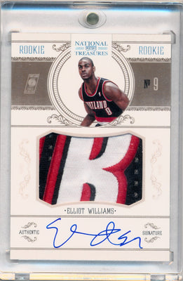 Panini 2010-2011 National Treasures  Century Platinum #220 Elliot Williams  4/5