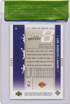 Upper Deck 2003-2004 SP Game Used Edition  #39 Kobe Bryant 63/100