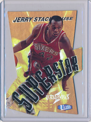 Fleer 1997-1998 Ultrabilities Superstar #19/20SS Jerry Stackhouse