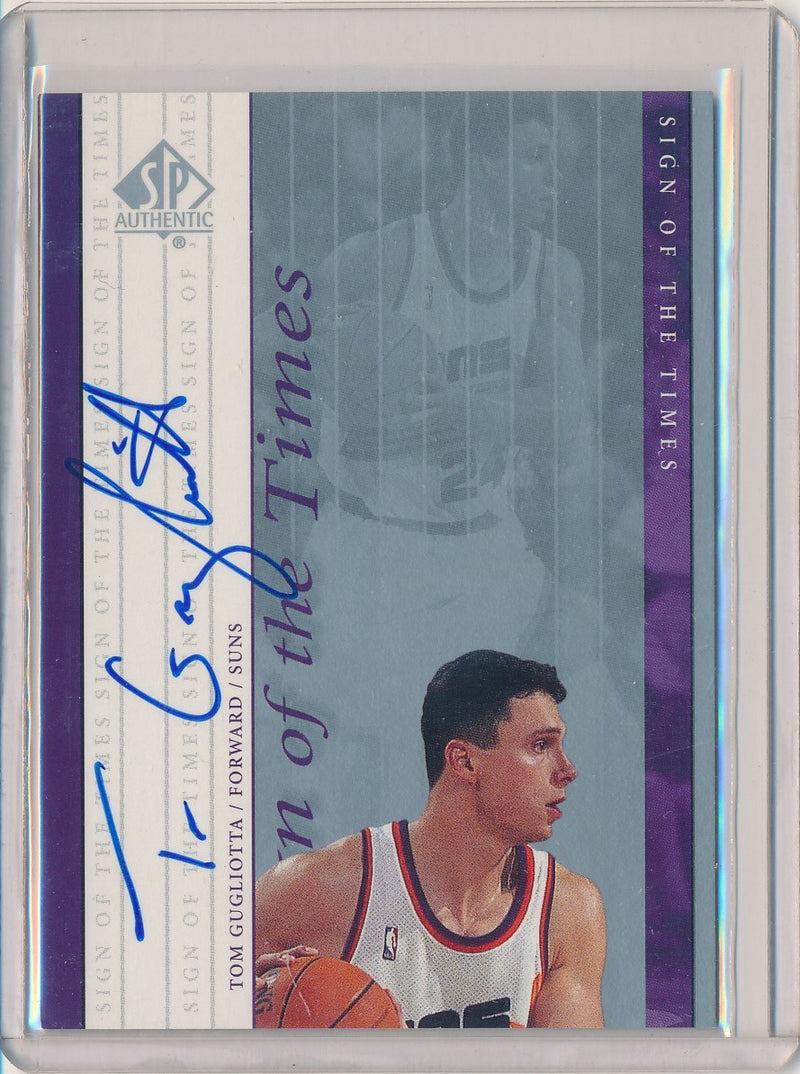 Upper Deck 1999-2000 SP Authentic Sign Of The Times #TG Tom Gugliotta