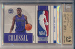 Panini  2009-2010 National Treasures Colossal Materials NBA Logoman #6 Tyreke Evans 1/1 / BGS Grade 9.5