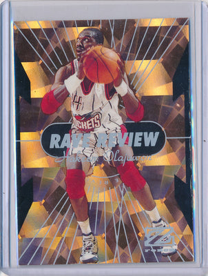 SkyBox 1997-1998 Z-Force Rave Review #10/12 Hakeem Olajuwon