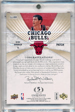 Upper Deck 2007-2008 Exquisite Collection Limited Logos #LLKH Kirk Hinrich 21/50