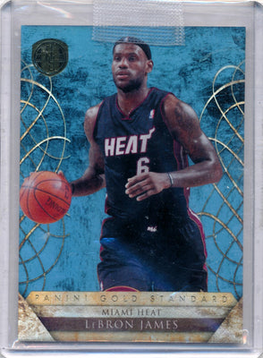 Panini 2011 Gold Standard  #18 Lebron James 2/25