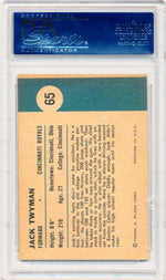 Fleer 1961 Cincinnati Royals  #65 Jack Twyman  / PSA Grade 5