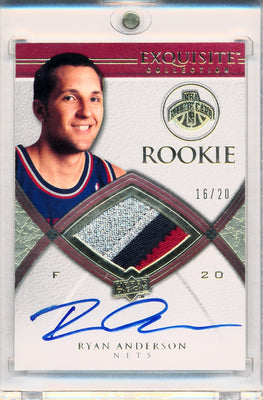 Upper Deck 2008-2009 Exquisite Collection Rookie Parallel #73 Ryan Anderson 16/20