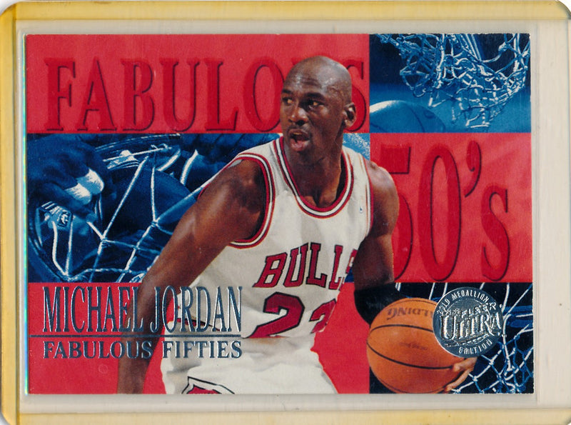 Fleer 1995-1996 Ultra Edition #5 Michael Jordan 5/7